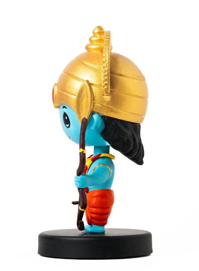 عمار شيترا كاثا أمار تشيترا كاثا - الملاحم الهندية - دمية رأس هزازة للورد راما - Image 2